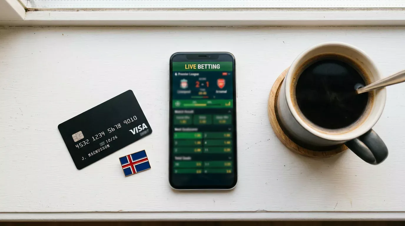 Skref fyrir skref leiðbeiningar um hvernig á að veðja á HM 2026 frá Íslandi