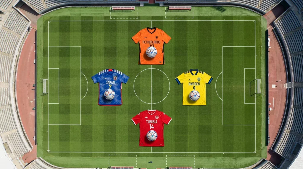 Riðill F á HM 2026 með Hollandi, Japan, Svíþjóð og Túnis