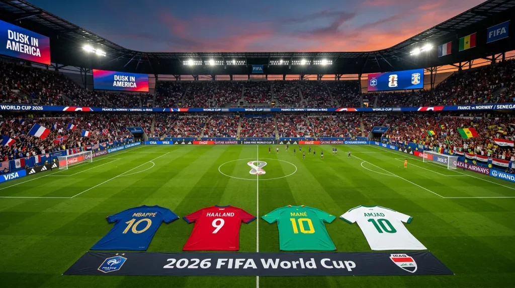 Riðill I á HM 2026 með Frakklandi, Noregi, Senegal og Írak