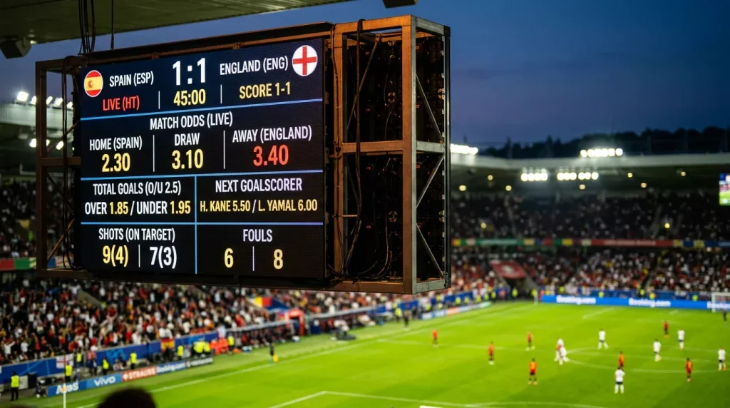 Yfirlit yfir mismunandi veðmálategundir á heimsmeistaramótinu 2026 með stuðlum og dæmum